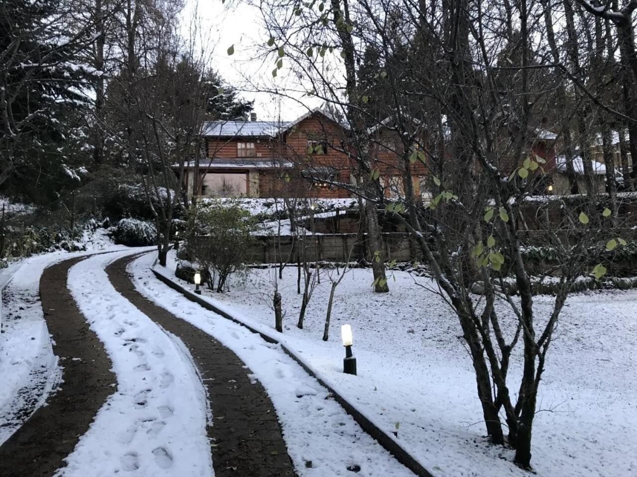 Cabana Rodeada De Bosque Nativo Para 12 C Parrilla Villa San Martin de los Andes Exterior photo